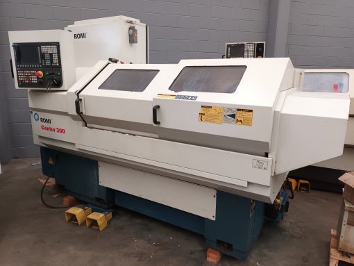 Torno CNC Romi Centur 30D Hidráulico